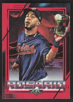 2020 Topps Fire #150 Eddie Rosario Flame - Image 1 of 2