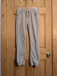 Levis Joggers Pants Boys Large 12-13 yrs Tan Khaki Drawstring Pants Casual - Picture 1 of 10