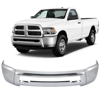 Front Bumper Face Bar Chrome Steel For 2010-2018 Dodge Ram 2500 3500 / US - Image 1 of 4