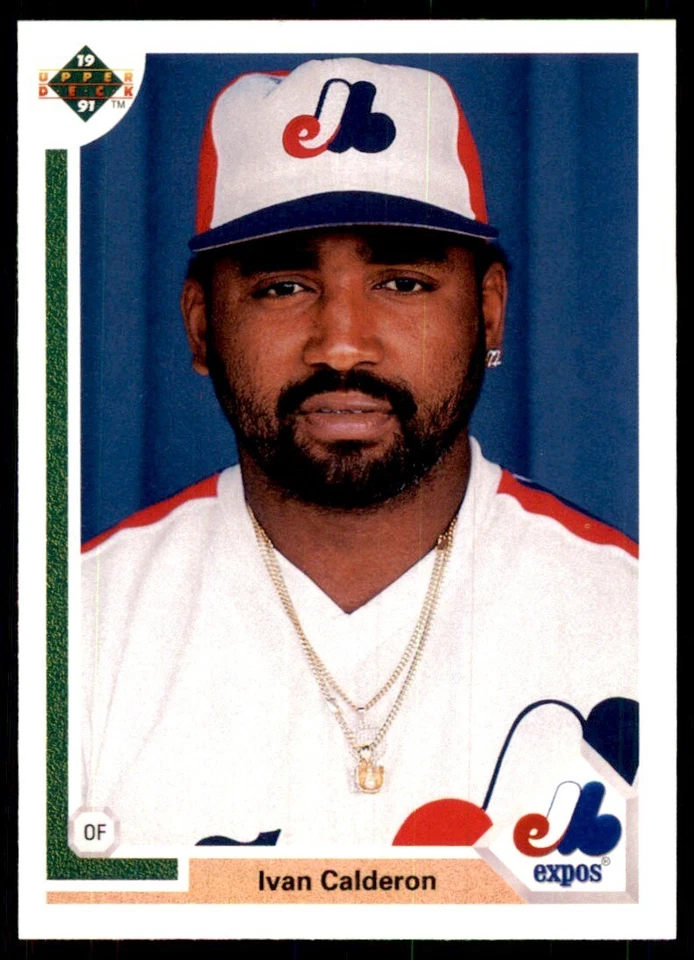 1991 Upper Deck Ivan Calderon Baseball Cards #786 - Image 1 of 2