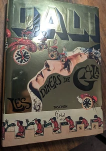 Dali: Les Diners de Gala by Salvador Dali Hardcover Book 2016 Vfine - Bild 1 von 8