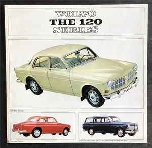 VOLVO 120 SERIES Car Sales Brochure 1965 #RK 1734   2 & 4 Door Saloons & Estate - Picture 1 of 3