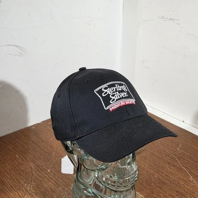 Gorra de béisbol de plata esterlina premium carnes publicidad Foto 1 de 4
