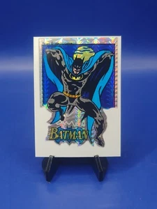 DC Comics Batman 1994 Vending Machine Die Cut Prism Sticker - Picture 1 of 3