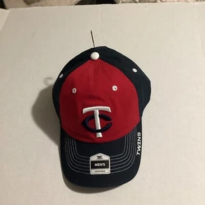 Gorra de béisbol Minnesota Twins azul y roja ajustable MLB mercancía genuina - Imagen 1 de 7