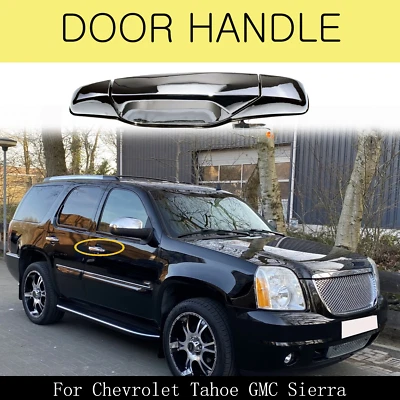 Outside Chrome Door Handle Front Right For 2009-2013 Chevrolet Tahoe GMC Sierra - Image 1 of 4