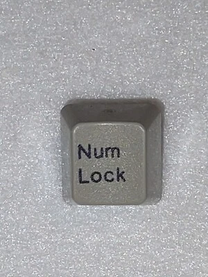 Teclado IBM Modelo F TECLA DE REEMPLAZO (Bloqueo Numérico) Foto 1 de 2