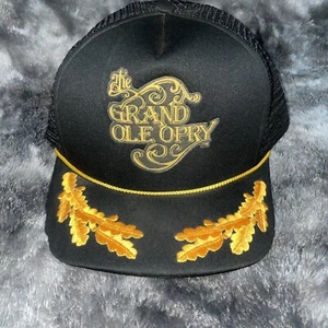 VTG The Grand Ole Opry Adjustable Trucker Snapback Hat Cap Made In Taiwan R.o.c - Picture 1 of 4