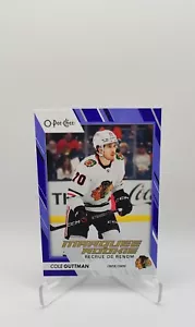 2023-24 O-Pee-Chee Blue Marquee Rookie Sp #547 Cole Guttman Chicago Blackhawks - Picture 1 of 2