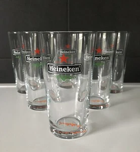 Heineken Bierglas 0,2L 6 Stück *Holland* - Bild 1 von 9