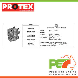 Brand New * PROTEX * Foot Valve For Ford LTS8000 . 2D Truck RWD Part# 286771