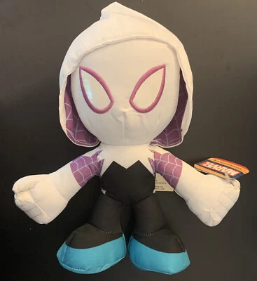 NEW Marvel SPIDER-GWEN Spider Man Homecoming Just Play Hero 8” Plush Doll - Image 1 of 4