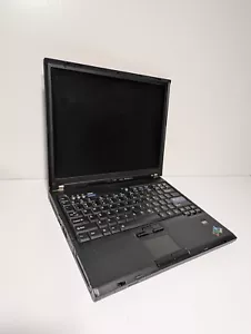 IBM ThinkPad T60 Type 2007 Notebook, 2.0GHz, 1gb RAM, 14.1" Screen, DVD+RW - Picture 1 of 20