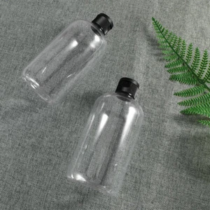 4 Pcs Plastic Flip Lotion Bottle Travel Container Refillable Makeup Empty - Imagen 1 de 12