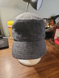 Vintage Kangol Flexfit Textured Wool Army Hat Cap Cadet Sz L/XL - Picture 1 of 8