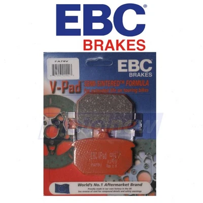 EBC Rear Semi-Sintered V Brake Pads for 1987 Harley Davidson FXLR Low Rider iv Foto 1 de 4