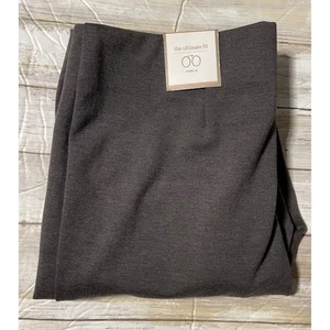 Chico's Ponte Knit Ankle Pants Graphite Gray Pull On Career Size 00 (US 2) - Bild 1 von 8