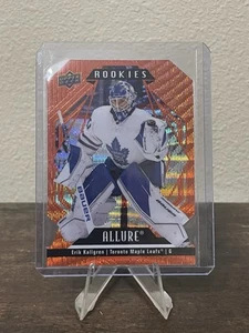 2022-23 Upper Deck Allure - Rookies Erik Kallgren #115 Orange Slice Die-Cut (RC) - Imagen 1 de 2