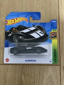 Hot Wheels McLaren Elva Black HW Exotics 2022 6/10 203/250 HW EXOTICS HCT09 - Bild 1 von 2