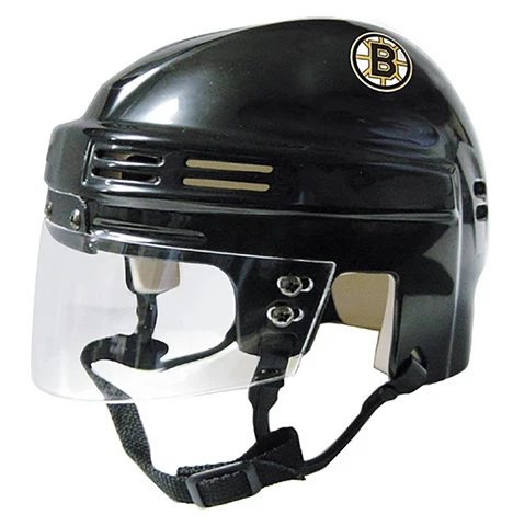 Boston Bruins Unsigned Sportstar Black Mini Helmet Cover