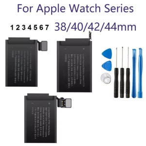 Apple watch iWatch Series 1 2 3 4 5 6 7 8 Battery 38mm 42mm 40mm 44mm 41mm 45mm - Picture 1 of 19