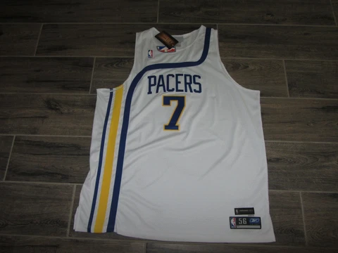 Jermaine O'Neal Indiana Pacers NBA Basketball Jersey Nike Authentic Sewn 56 NWT Cover