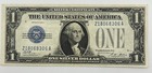 1928 $1 Note - Funny Back - $1 Silver Certificate Funny Back Us Currency