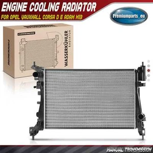 Engine Cooling Radiator for Opel Vauxhall Corsa D E Adam M13 1.2 1.4 13399870 - Picture 1 of 9
