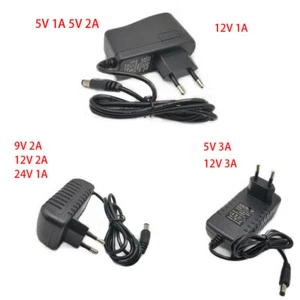 Power Supply Charger Adapter DC 5V 9V 12V 24V1A 2A 3A Adaptor DC 5 9 12 24V Volt - Picture 1 of 8