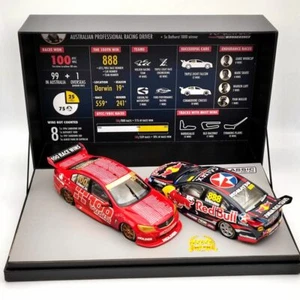 Classic 18599 1:18 Craig Lowndes 100 ATCC/V8 Supercar Race Wins Twin Set Limited - Picture 1 of 9