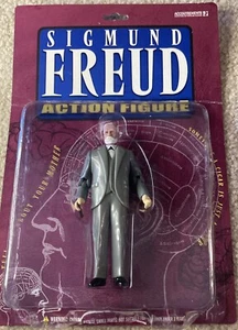 Sigmund Freud Actionfigur 2002 Accoutrements Dream Psychoanalyse Box Gebrauchsspuren Neu - Bild 1 von 9