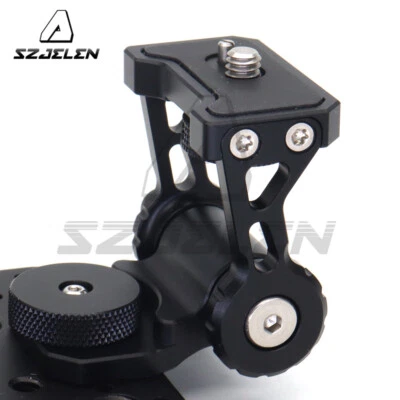 Soporte de monitor de campo giratorio e inclinable ajustable con 1/4" 3/8"  - Imagen 1 de 4