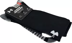 Calze Under Armour Adulto Nero OTC Nylon Cushion UA Calcio Performance Taglia 8,5-13 - Foto 1 di 1