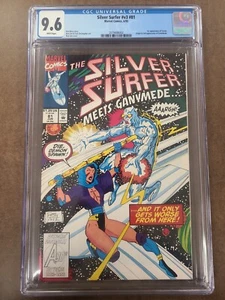 1993 Marvel Comics Silver Surfer v3 #81 CGC 9.6 White Pages 1st App. of Tyrant - Picture 1 of 4