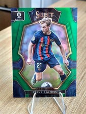 2022-23 Frenkie De Jong /5 Panini Select La Liga Green Prizm FC Barcelona