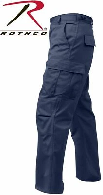 VENTA BOMBERO BDU Pantalones Colores Sólidos 6 Bolsillos Carga Ejército Sarga ROTHCO 20% DE DESCUENTO Foto 1 de 4