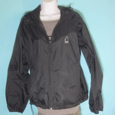Sierra Designs Womens Size XL Microlight Nylon Windbreaker Hooded Zip Up Jacket - Image 1 of 4