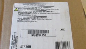 Whirlpool Washing Machine - STATOR - OEM W10754158 - NEW! Open Box - Picture 1 of 14
