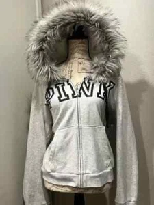 Vintage Y2k Aesthetic Grunge Letter Print Zippers Hoodies Women Casual Coat - Picture 1 of 27