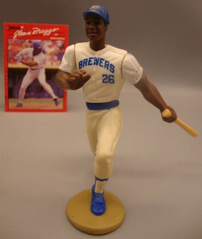 1989 LOOSE SLU STARTING LINEUP FIGURE GLENN BRAGGS MILWAUKEE BREWERS Cover