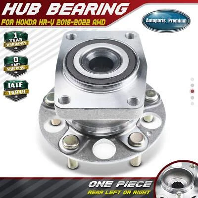 Rear Left or Right Wheel Hub Bearing Assembly for Honda HR-V 2016-2022 1.8L AWD - Image 1 of 4
