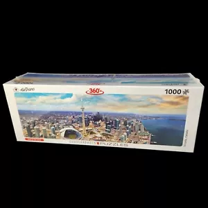 Eurographics Puzzle Toronto Canada Cityscape 1000 Pieces Made USA Lg 39 x 13 New - Picture 1 of 10