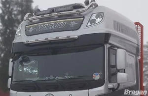 Visierleiste + weiße LEDs + Up Lights passend für DAF XF 106 2013 - 2019 SuperSpace Cab - Bild 1 von 12