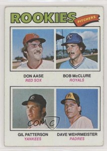 1977 Topps Pitchers Don Aase Gil Patterson Dave Wehrmeister #472 Rookie RC