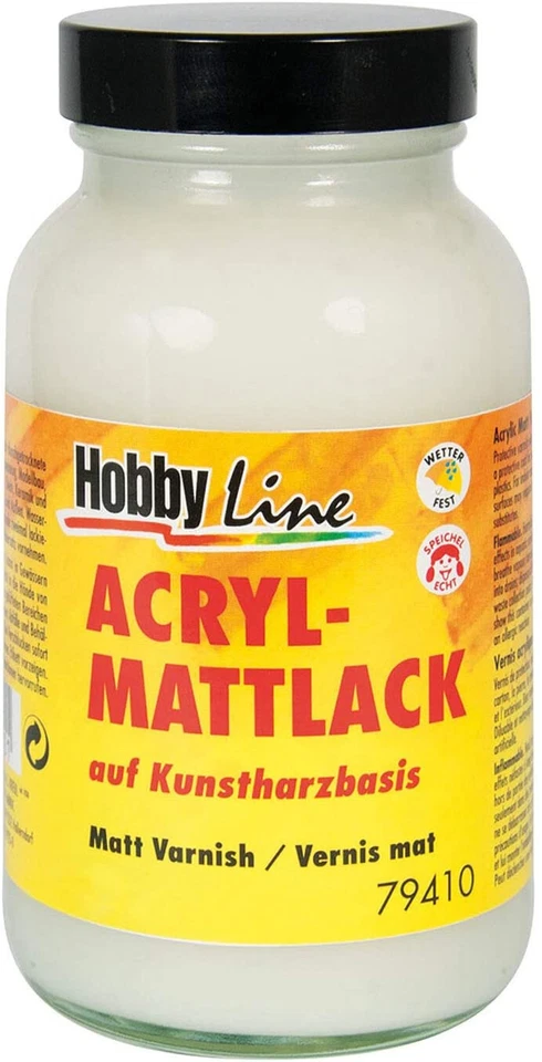 Mattlack Acryl ,KREUL Hobby Line 250 ml, # 1253.5052