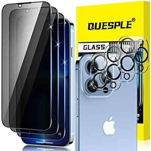3er Pack Protector de Pantalla Privacidad Vidrio Templado für iPhone 13 Pro Max - Bild 1 von 14