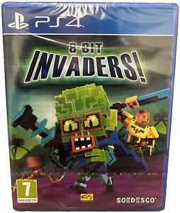 8 Bit Invaders - Sony PlayStation 4 (PS4) Video Game PAL **FAST P&P**