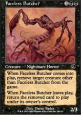 4x Faceless Butcher ~ Near Mint Torment MTG Magic x4 4 UltimateMTG Playset Black