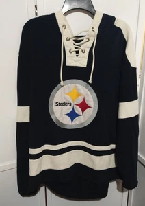 Gebrauchter OTS NFL Pittsburgh Steelers Hockey Style Hoodie Erwachsene Größe Medium 🏈🏈 - Bild 1 von 5