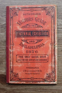 1876 Besucherführer Jahrhundertausstellung & Phila. Zwei Karten - Bild 1 von 4